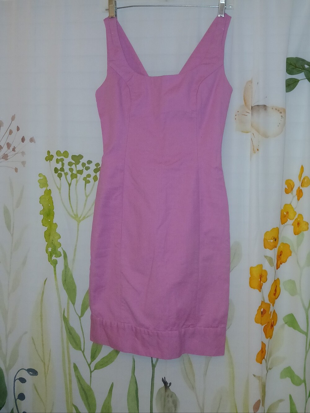 Flavio Castellani Pink Cotton Mini Dress